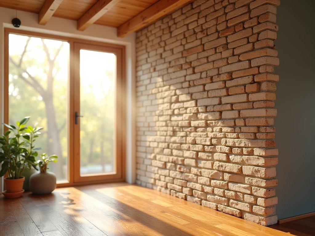 Abstracte warme gloed met zachte roze en terracotta tinten